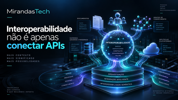 Interoperabilidade não é apenas conectar APIs